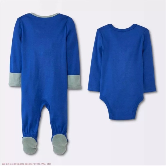 Baby Boys' Layette Gifting Bundle - Cloud Island Blue 0-3M - Picture 3 of 5